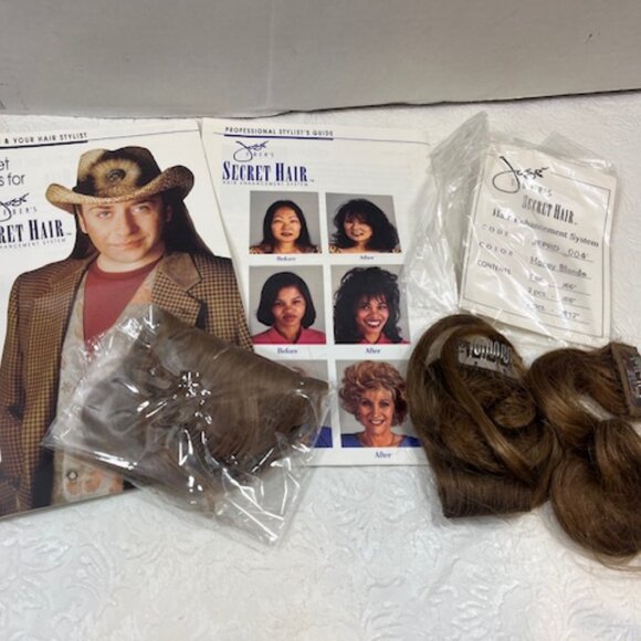 VTG Jose Eber's Secret Hair Enhancement System Honey Blonde Partial Kit